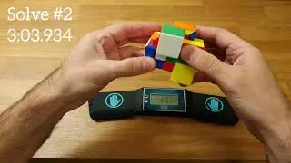 UWR Mo3 2:44 Moyu Puppet Cube V1 Solve