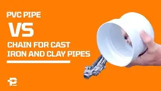 Using a chain made for cast iron in a PVC pipe