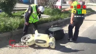 Polisi Görünce Çaldığı Motosikleti bırakıp Kaçtı