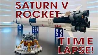 Saturn V Rocket 37003 - Timelapse - LEPIN