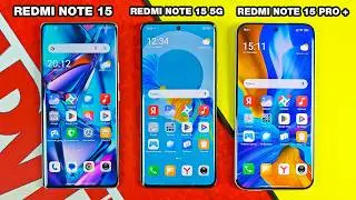 СРАВНИЛ😱 ВСЕ НОВЫЕ REDMI NOTE 15 и кое что понял! Какой НЕ БРАТЬ или какой ЛУЧШЕ ВЗЯТЬ?