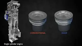 Wave piston design lowers fuel consumption