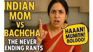 &ldquo;Indian Mom vs Bachcha &ndash; Relatable Rants Every Desi Kid Knows 😂&rdquo;