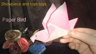 How To Make An Origami Flapping Bird-Origami Bird Easy A4 Paper-How To Make A Paper Bird #birds#diy