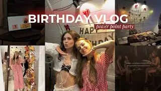 powerpoint party vlog | пижамная вечеринка в уютном домике (эстетика, кринж и даже треш)