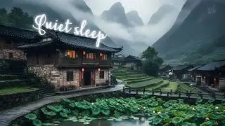 Chinese Rain & Tranquility | Traditional Music for Deep Sleep