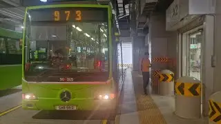 SMRT Bus Service 973 Mercedes-Benz OC500LE Batch 2 SMB98D