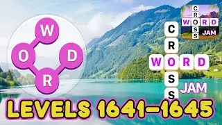 Crossword Jam Levels 1641 - 1645 Answers