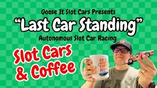 Slot Cars & Coffee | Autonomous #SlotCar Racing