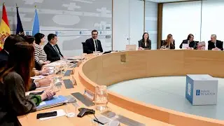 Rolda do conselleiro, Diego Calvo, tras a reunión semanal do Goberno galego