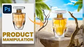 Манипуляции с продуктами в Photoshop | скоростное искусство | Публикация в социальных сетях. Урок по Photoshop.