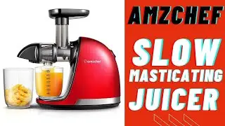 AMZCHEF Slow Masticating Juicer Extractor Cold Press Juicer REVIEW