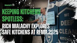 Keeping Kitchens Spotless! 🏆 Rich Malachy Explores Safe Kitchens at RFMA 2025