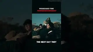 Possessed Tire Terrorizes Highway #shortmovieclips #movieexplanation