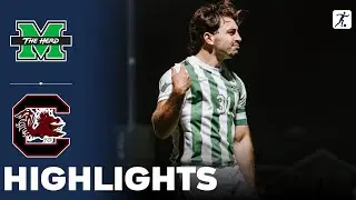 Marshall vs South Carolina | NCAA College Soccer | Highlights - October 22, 2025