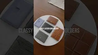 Стильные кожаные визитницы любой ценовой категории