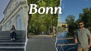 Bonn Vlog | Almanya’nın En Huzurlu Şehri! 1 Günde Neler Gezilir?