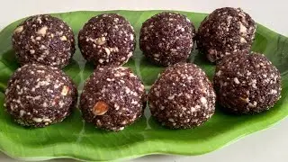 Ragi Laddu Recipe |finger millet ladoo with jaggery | healthy Ladoo recipe