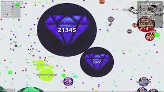 CRAZY BAITS, POPSPLITS IN AGAR.IO!!! AGAR.IO DOMINATION!