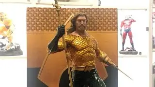 Aquaman Statue Sideshow Premium Format Unboxing