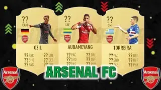 FIFA 19 | ARSENAL FC PLAYER RATINGS 😳💯| FT. AUBAMEYANG, &Ouml;ZIL, TORREIRA... etc