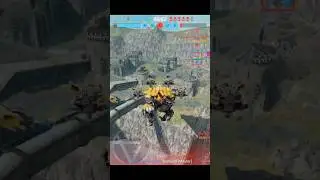Рейвен чуть не упала в ущелье #warrobots #raven #fall