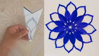 Easy And Beautiful Snowflakes Craft Ideas with Decoration ll Shayaan Craft