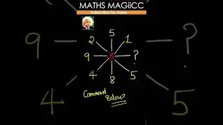 Maths puzzle 🔥 💪 #mathsriddle #mathstrick #iqtest #mathspuzzle #mathsisfun