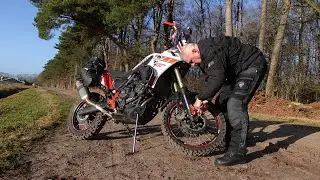 Yamaha T&eacute;n&eacute;r&eacute; 700 and Trail Jack Stand stability