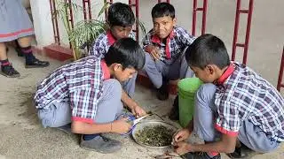 Gardening Activity | PVEP | Plant maintenance and care #school #education #learning @instagyaan1947 