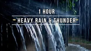 LIVE Heavy Rain on Metal Roof ASMR 🌧️ | Deep Sleep Sounds