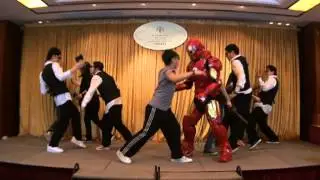 IRON MAN DANCING HPNP ANNUAL STAFF PARTY TALENT SH
