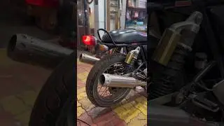 GT650 Way2Speed Exhaust 🔥 Pure Bass Sound || Goosebumps 😍 #shorts #ytshorts #gt650 #royalenfield