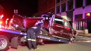 Driver charged with OUI after crashing into Brockton building