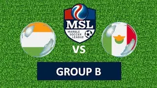 India (1-0-1) vs Mexico (0-1-1) Marble Soccer Duel! Group B Bout Finale! ⚽🔥