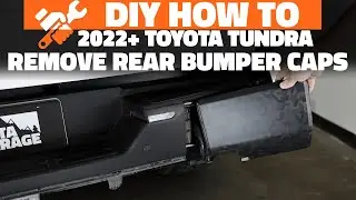 How-To | 2022 Toyota Tundra Rear Bumper Cap Removal (DIY)
