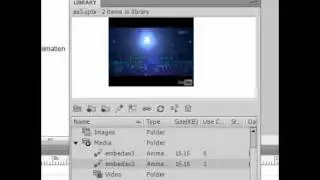 Actionscript 3 to embed youtube in Captivate 5 works in library 8-O lol