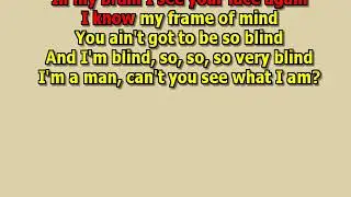 To Love somebody The Bee Gees best karaoke instrumental lyrics