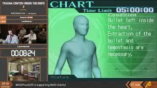 Trauma Center: Under the Knife 2 | Normal Speedrun by Leonmachar | BSG Plus 2025