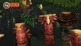Donkey Kong Country Returns HD - Forest World Walkthrough.