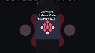 Ari wallet referral code | Ari wallet invitation code #ariwallet