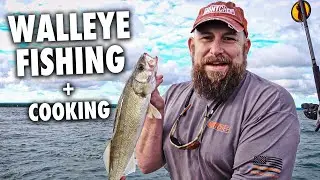 Fishing For A Meal On Lake Erie