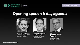 Brazil Climate Summit Europe 2024 | Opening speeches