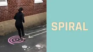 Kids Chalk Obstacle Course