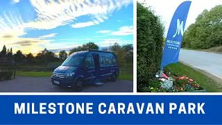 PITCH 66 at the MILESTONE CARAVAN PARK Cromwell Newark | Just off the A1 Great North Rd | Vlog 430