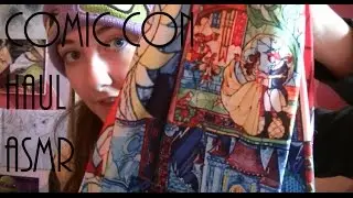 Comic Con Haul (ASMR)