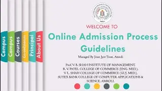 Amroli SFI Colleges Online Admission Process 2020-21