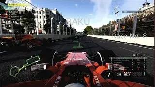 F1 2017 Online League - Race No. 8 - Baku - 