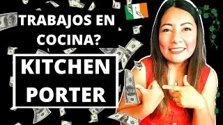 Cuanto gana un kitchen porter en irlanda?👉Trabajos en cocina irlanda sin ingles!