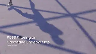 PCSS Filtering on Cascaded Shadow Map by Unity URP 2022.3.56f1